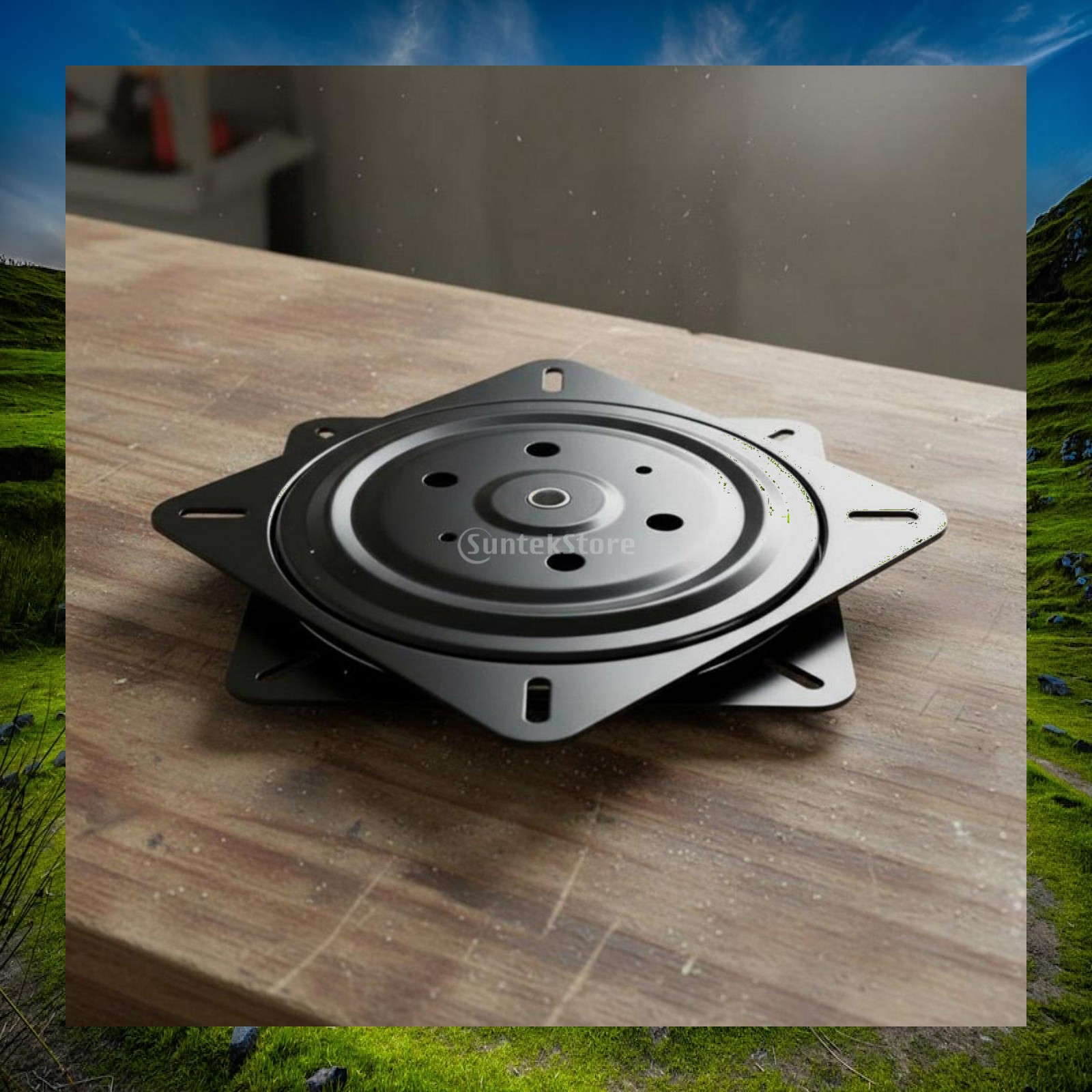 Commercial Kitchen Hardware - Swivel Base Quiet Solid Steel 360
