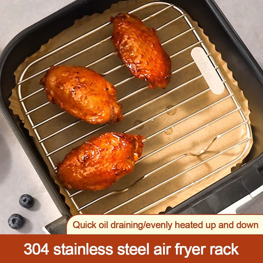 Commercial Kitchen Steamer - Round Square Cooking Rack With Foot