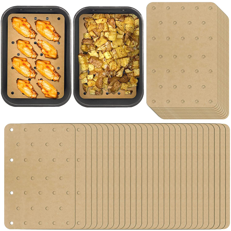 100Pcs Air Fryer Paper Disposa - огляд і ціна Commercial Kitchen Steamer