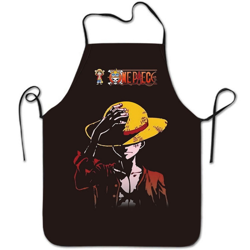 One Pieces Luffy Apron Printed - огляд і ціна Commercial Kitchen Set