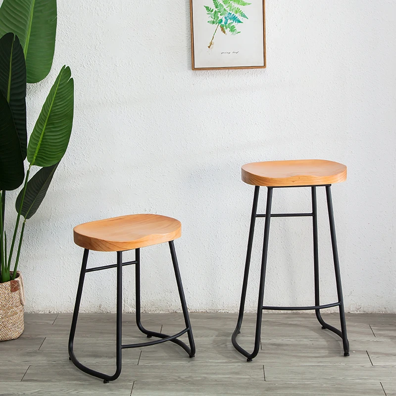 Simple Modern Iron Bar Chairs, - огляд і ціна Commercial Kitchen Counter