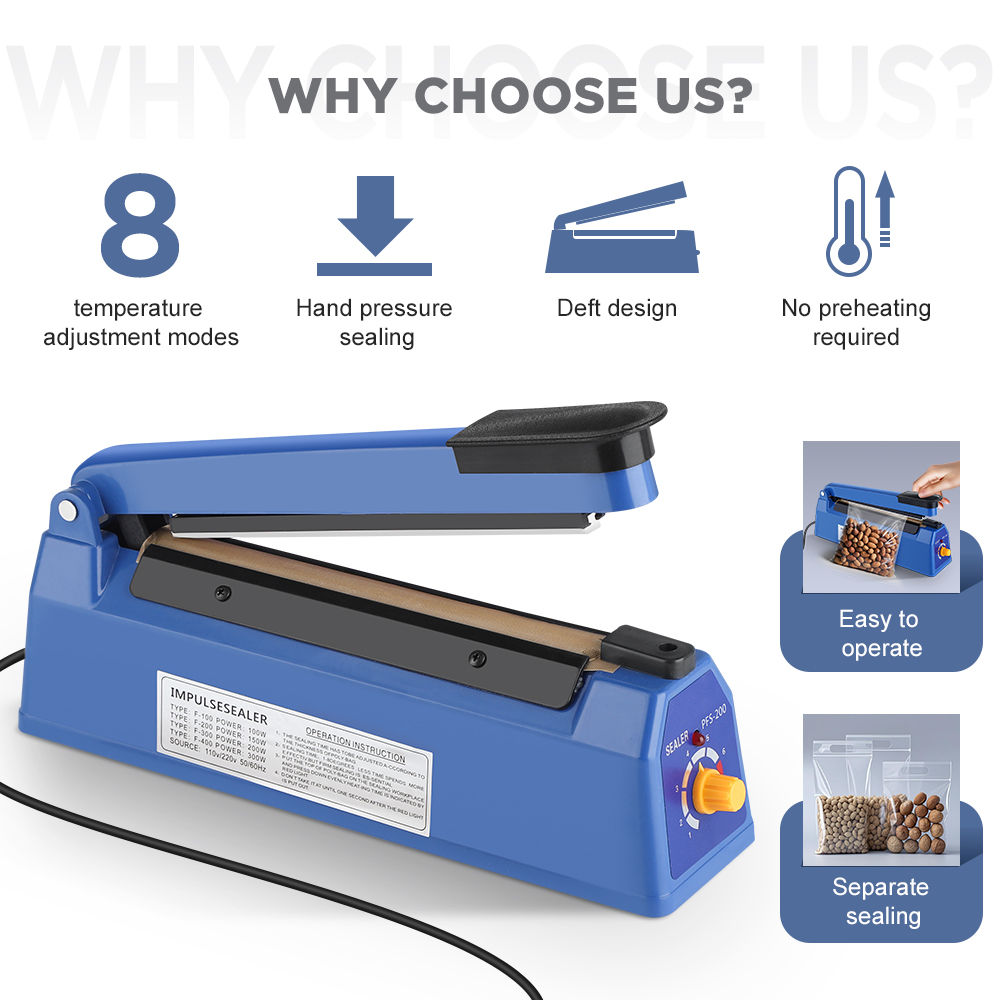 Impulse Sealer Machine Kitchen - огляд і ціна Commercial Kitchen Steamer