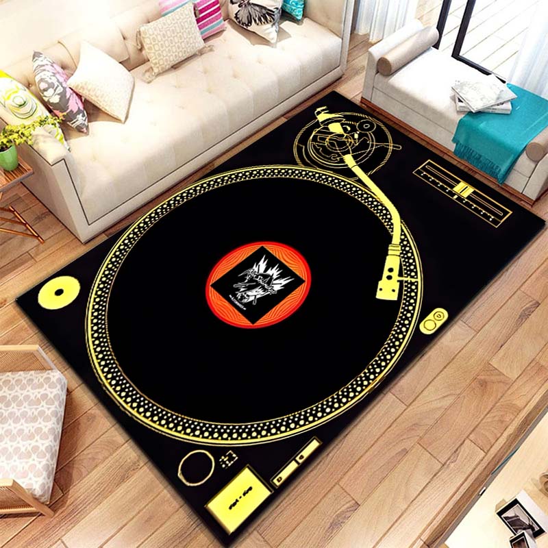 Music Vinyl Disc Player Patter - огляд і ціна Commercial Kitchen Vinyl Flooring