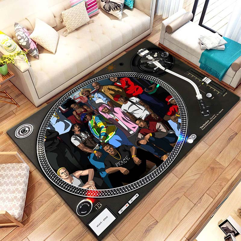 Music Vinyl Disc Player Patter - огляд і ціна Commercial Kitchen Vinyl Flooring