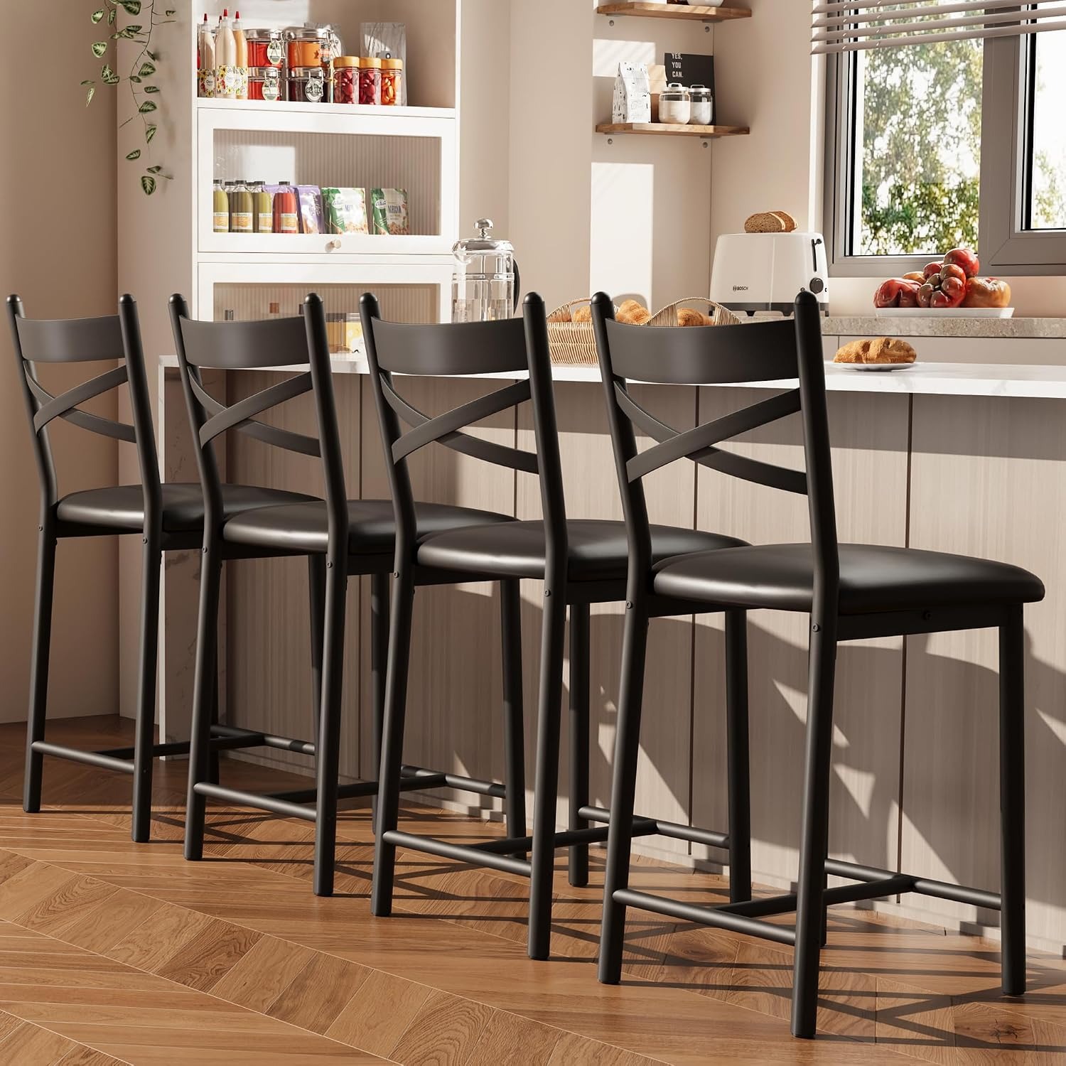 4Pcs 26 Inch Counter Height Ba - огляд і ціна Commercial Kitchen Counter