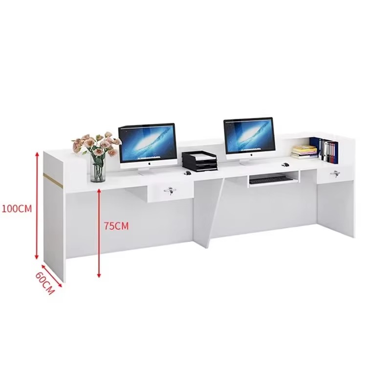 Luxury Salon Reception Desks C - огляд і ціна Commercial Kitchen Designer
