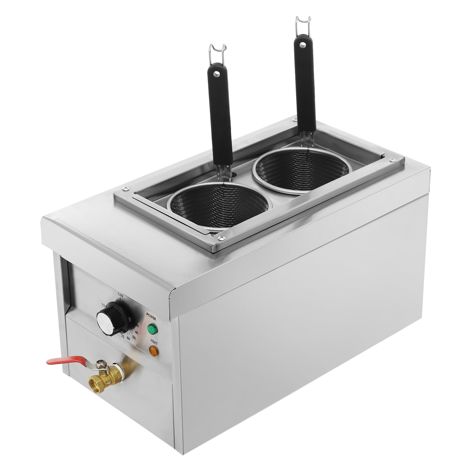 2-Pan Electric Noodles Pasta B - огляд і ціна Commercial Kitchen Boiler