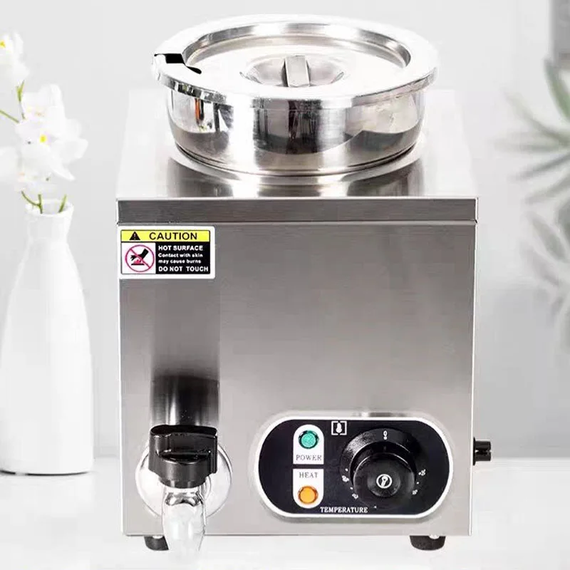 4 Round Pot Stainless Steel Co - огляд і ціна Bain Marie Food Warmer