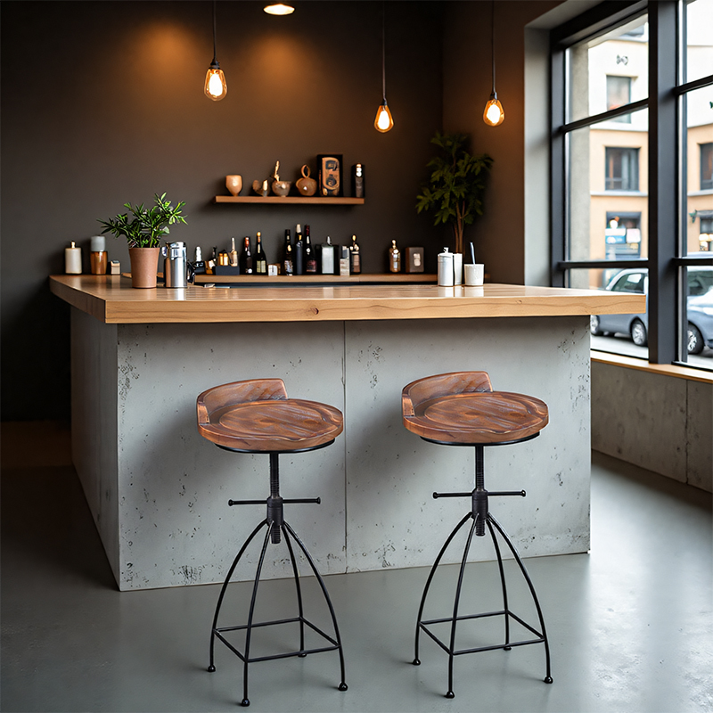 ‌Industrial Adjustable Bar Sto - огляд і ціна Commercial Kitchen Counter