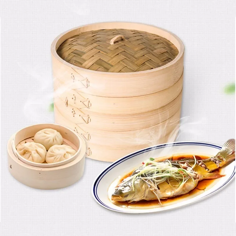 Kitchen Cooking Bamboo Steamer - огляд і ціна Commercial Kitchen Steamer