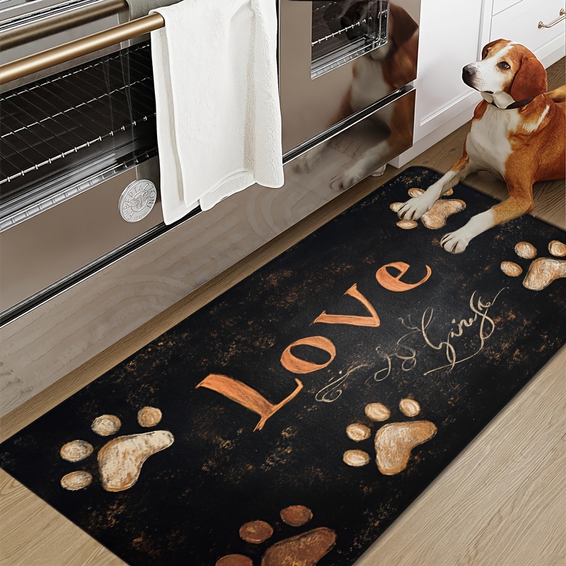 Cat Dog Paw Print Pattern Kitc - огляд і ціна Commercial Kitchen Designer