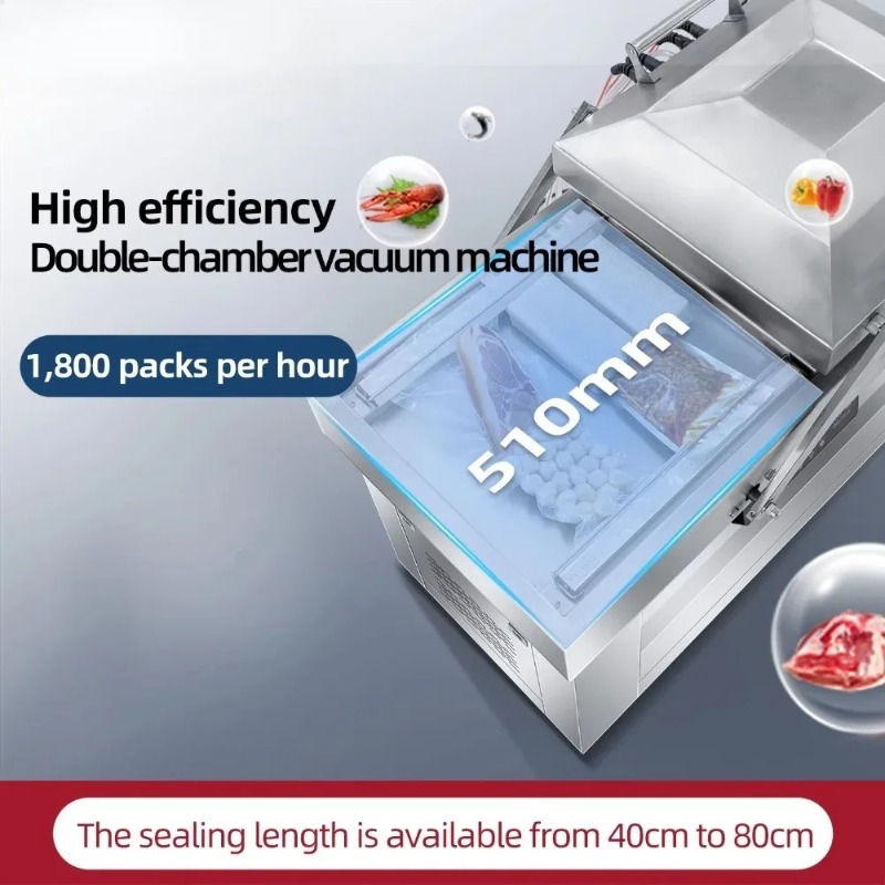 Double Chamber Vacuum Machine  - огляд і ціна Vacuum Sealer