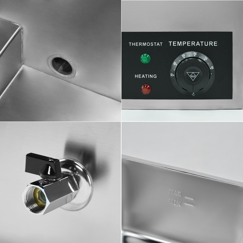 Commercial Catering Equipment  - огляд і ціна Bain Marie Food Warmer
