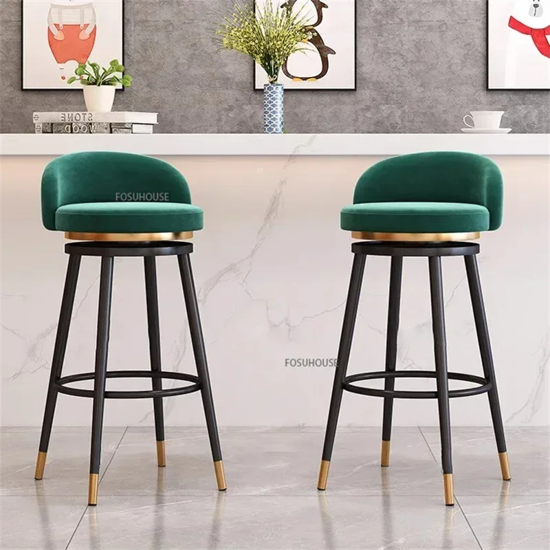 Nordic Light Luxury Velvet Bar - огляд і ціна Commercial Kitchen Counter