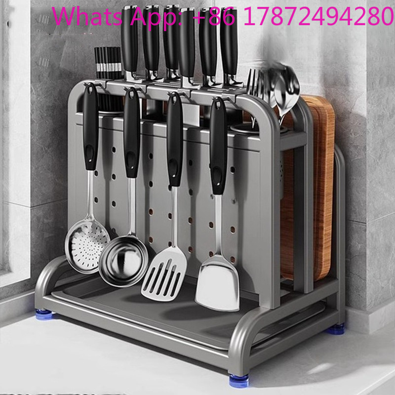 Kitchen Knife Holder Shelf Sta - огляд і ціна Commercial Kitchen Knife Storage