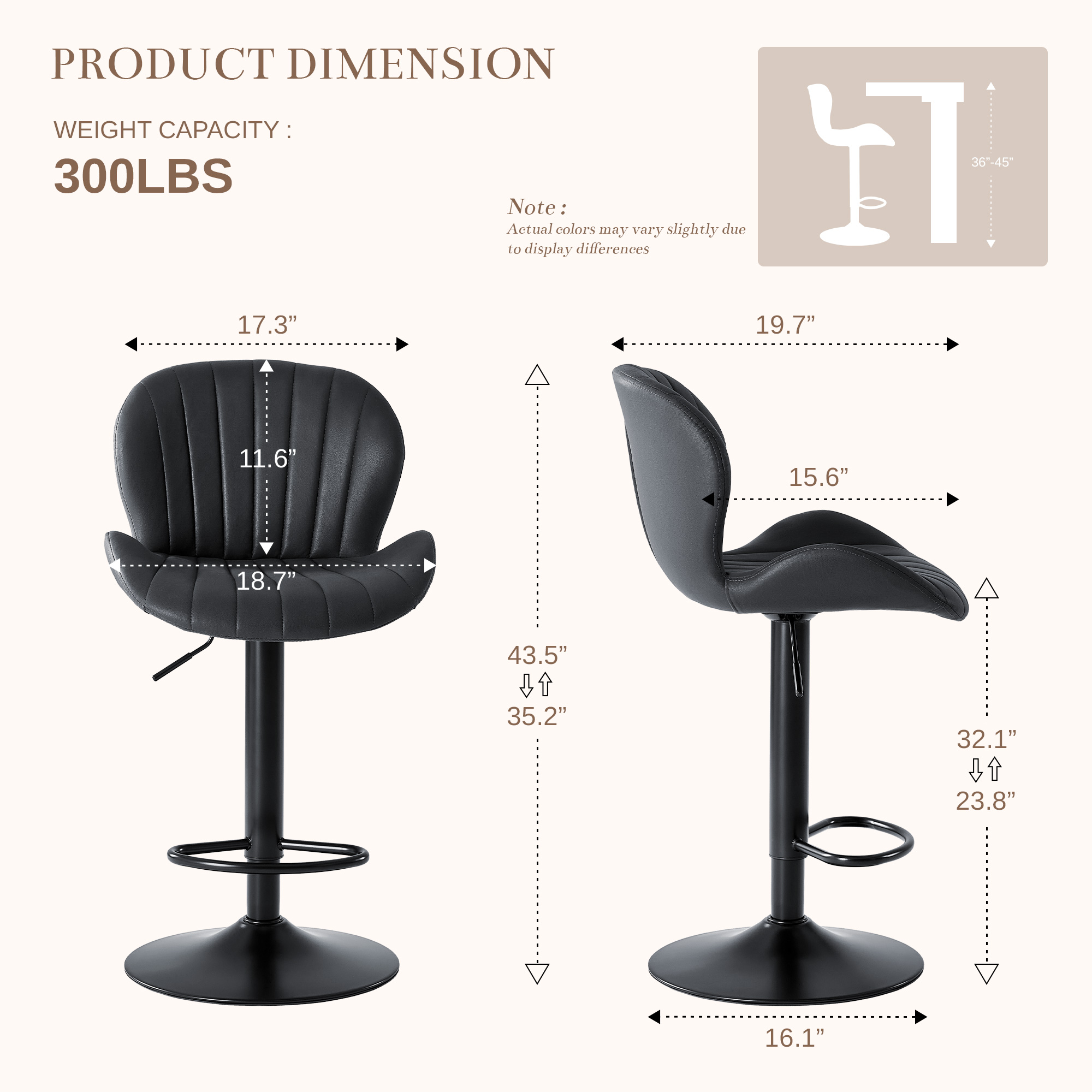 MCQ Counter Height Bar Stool S - огляд і ціна Commercial Kitchen Set