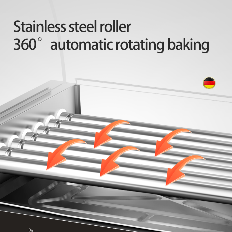 Commercial Hot Dog Machine Hot - огляд і ціна Hot Dog Roller Grill