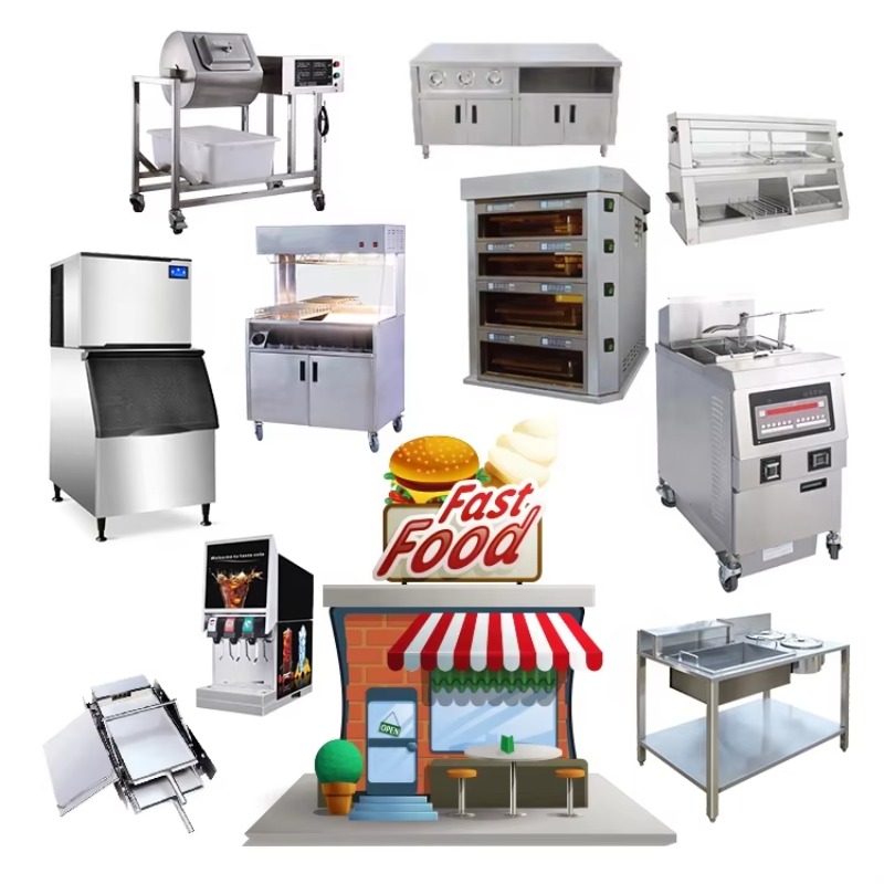 Fast Food Restaurant Equipment - огляд і ціна Commercial Kitchen Layouts
