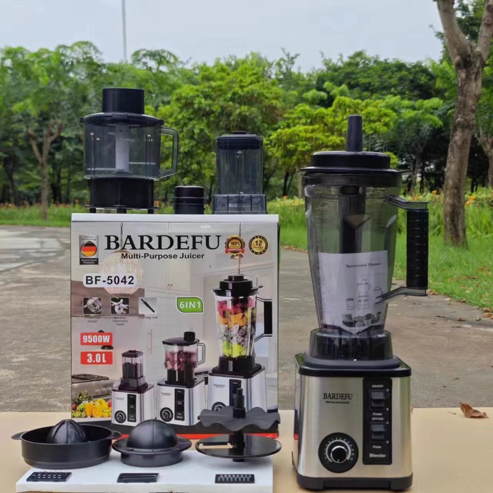 220V- 3L 6 in 1 Blender Stainl - огляд і ціна Commercial Blender Heavy Duty