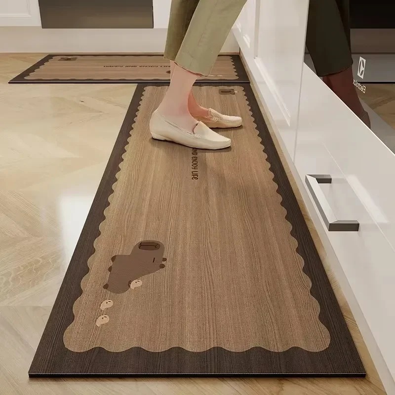 Kitchen Floor Mat Waterproof N - огляд і ціна Commercial Kitchen Vinyl Flooring