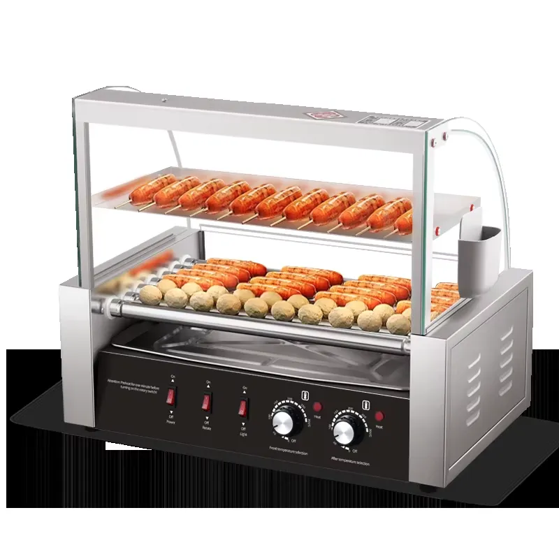 2026for Commercial Stainless S - огляд і ціна Hot Dog Roller Grill