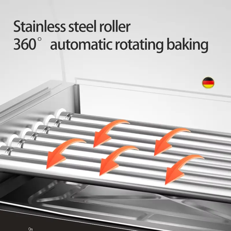 2026for Commercial Stainless S - огляд і ціна Hot Dog Roller Grill
