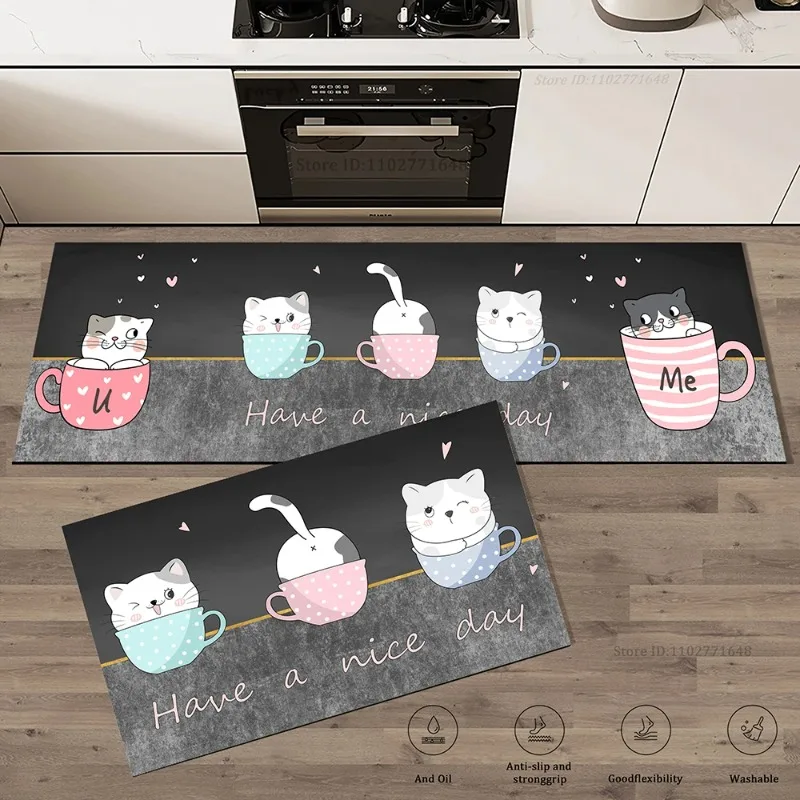 Cat Kitchen Corner  Long Floor - огляд і ціна Commercial Kitchen Vinyl Flooring